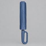 Navy Push Button Compact Umbrella