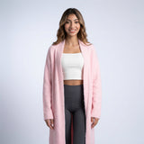 Pink Long Winter Jacket