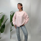 Pink Aube De Paris Script Sweatshirt