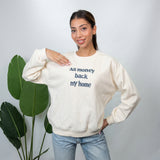 Butter Yellow All Money Back My Home Sweatshirt