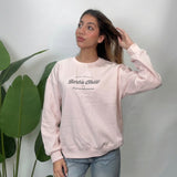Pink Barbie Chill Script Sweatshirt