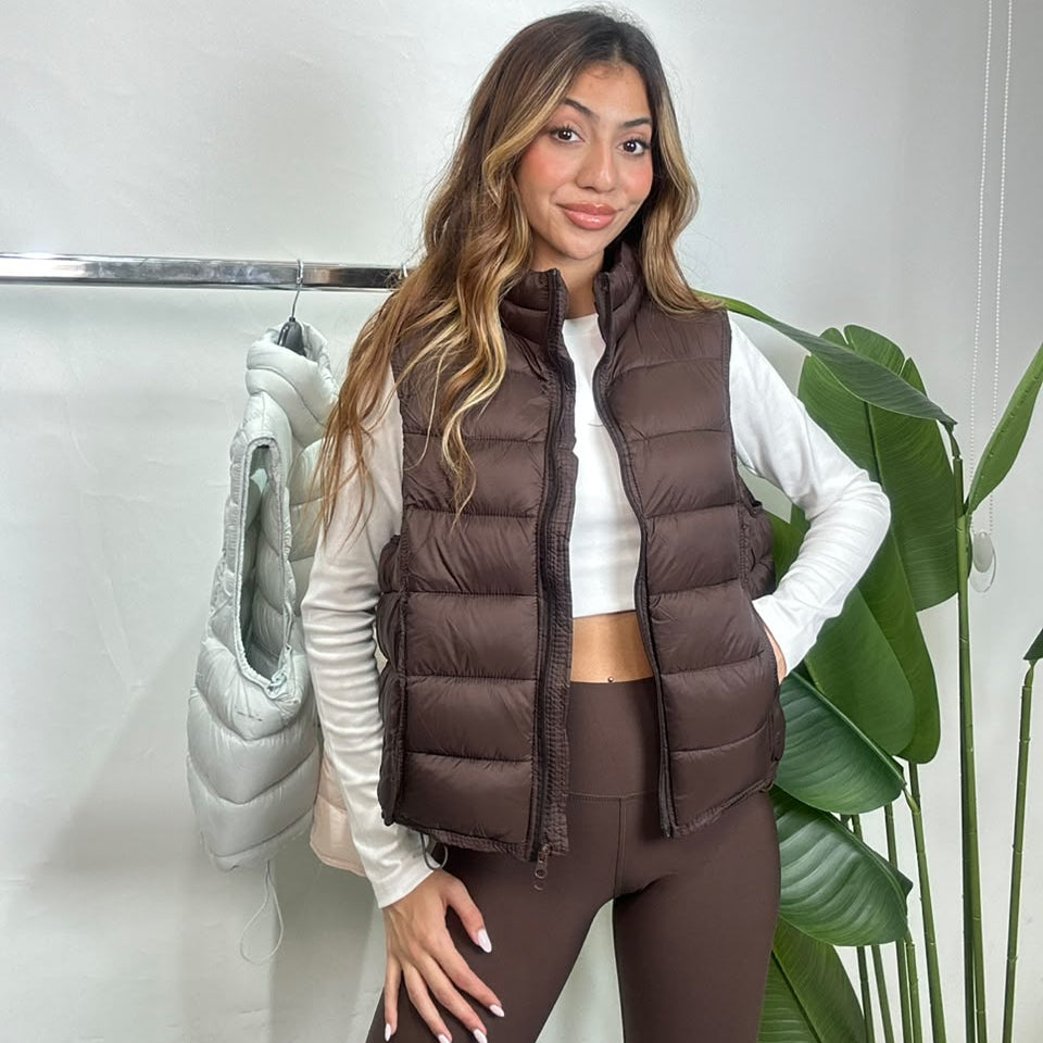 Quilted Puffer Vest