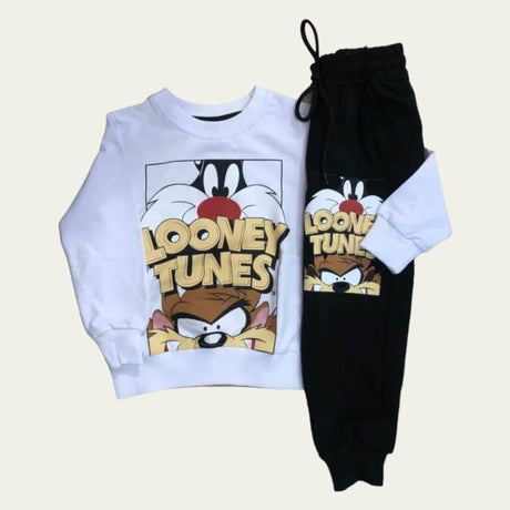 White Looney Tunes Jogging Set