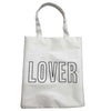 White Lover Tote Bag