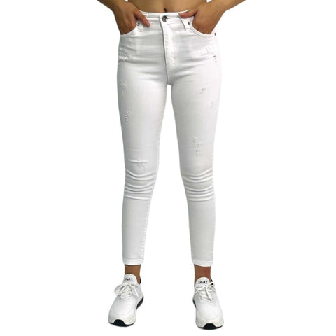 White Skinny Jeans 