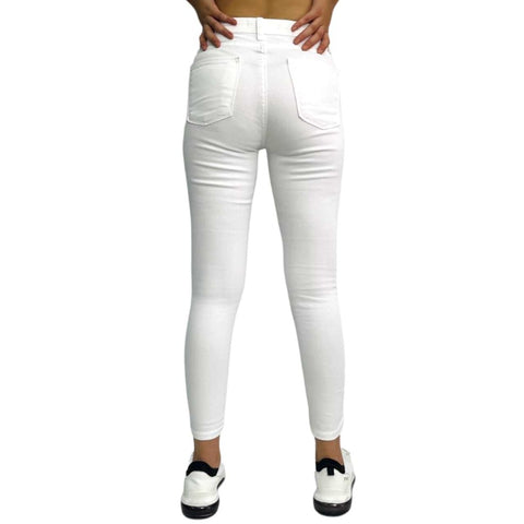 White Skinny Jeans 