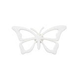 White butterfly outline charm pin for beach bags, Jack Gifts Online Lebanon