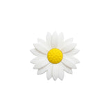 White daisy charm pin with yellow center for beach bags, Jack Gifts Lebanon