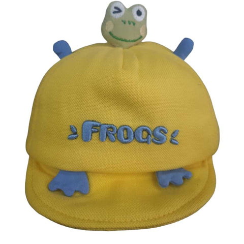 Yellow Frog Hat 2