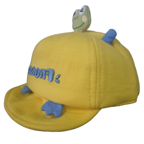Yellow Frog Hat 2