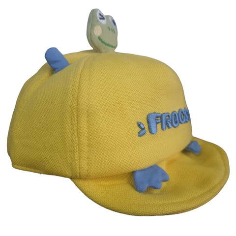 Yellow Frog Hat 2