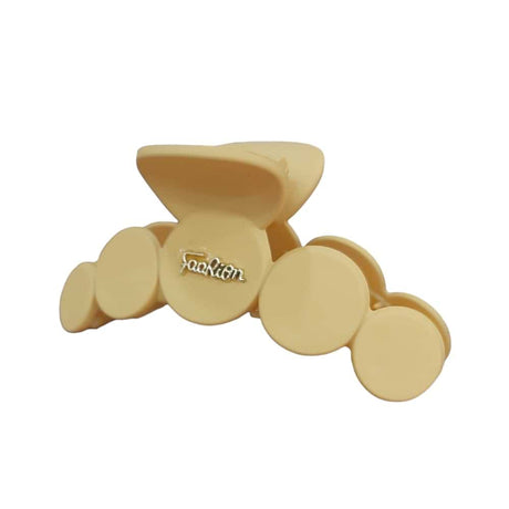 Yellow Round  Hair Clamps 