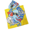 Yellow Surf Towel Poncho