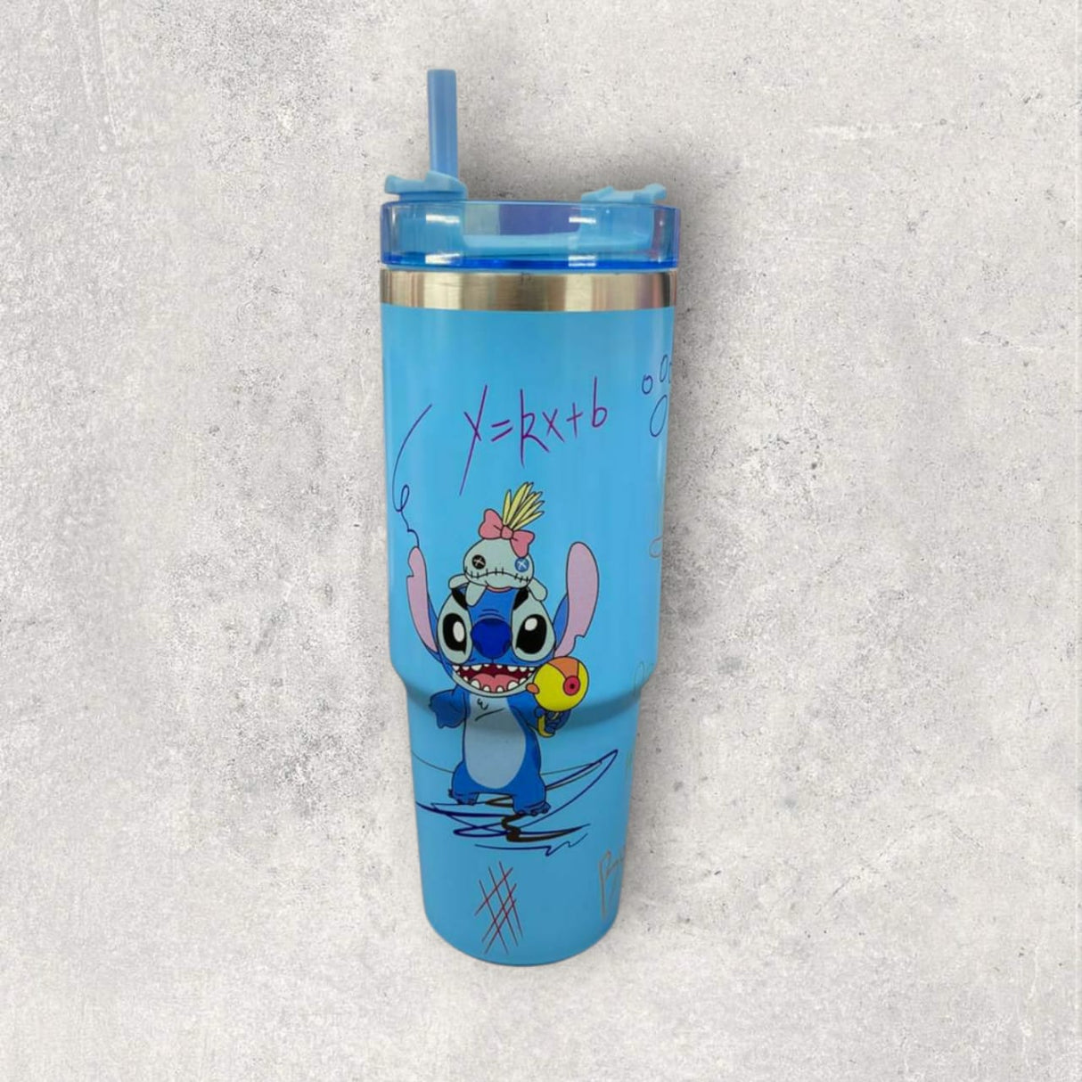 Stitch Stainless Steel Water Bottle