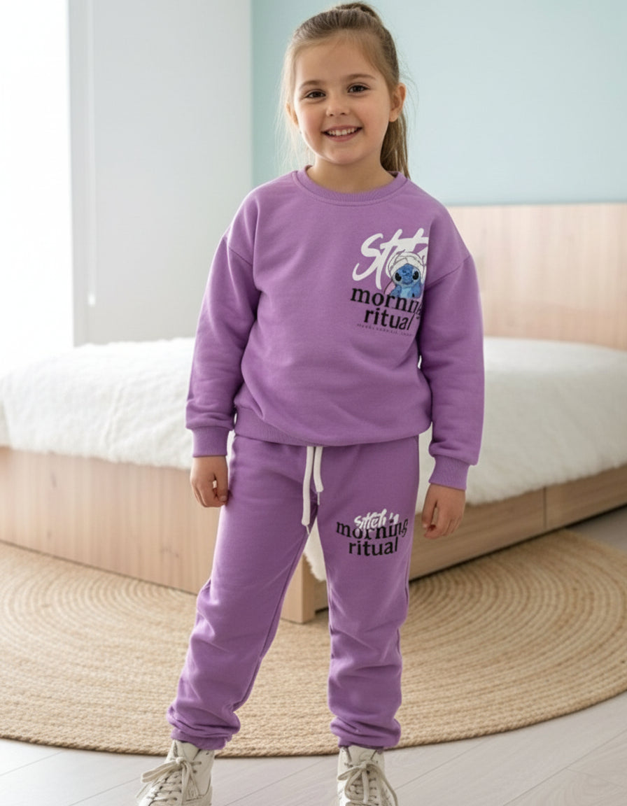 Stitch Purple Jogging