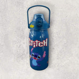 Dark-Blue Stitch Stainless Steel Water Bottle