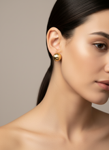 Mate Round Earring