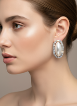Pearl earrings