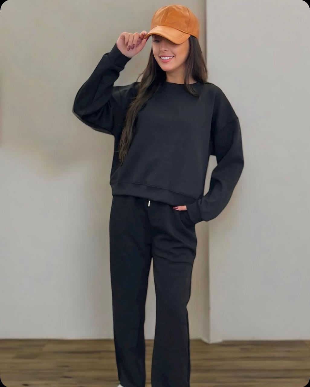 Black Comfy Jogging Set