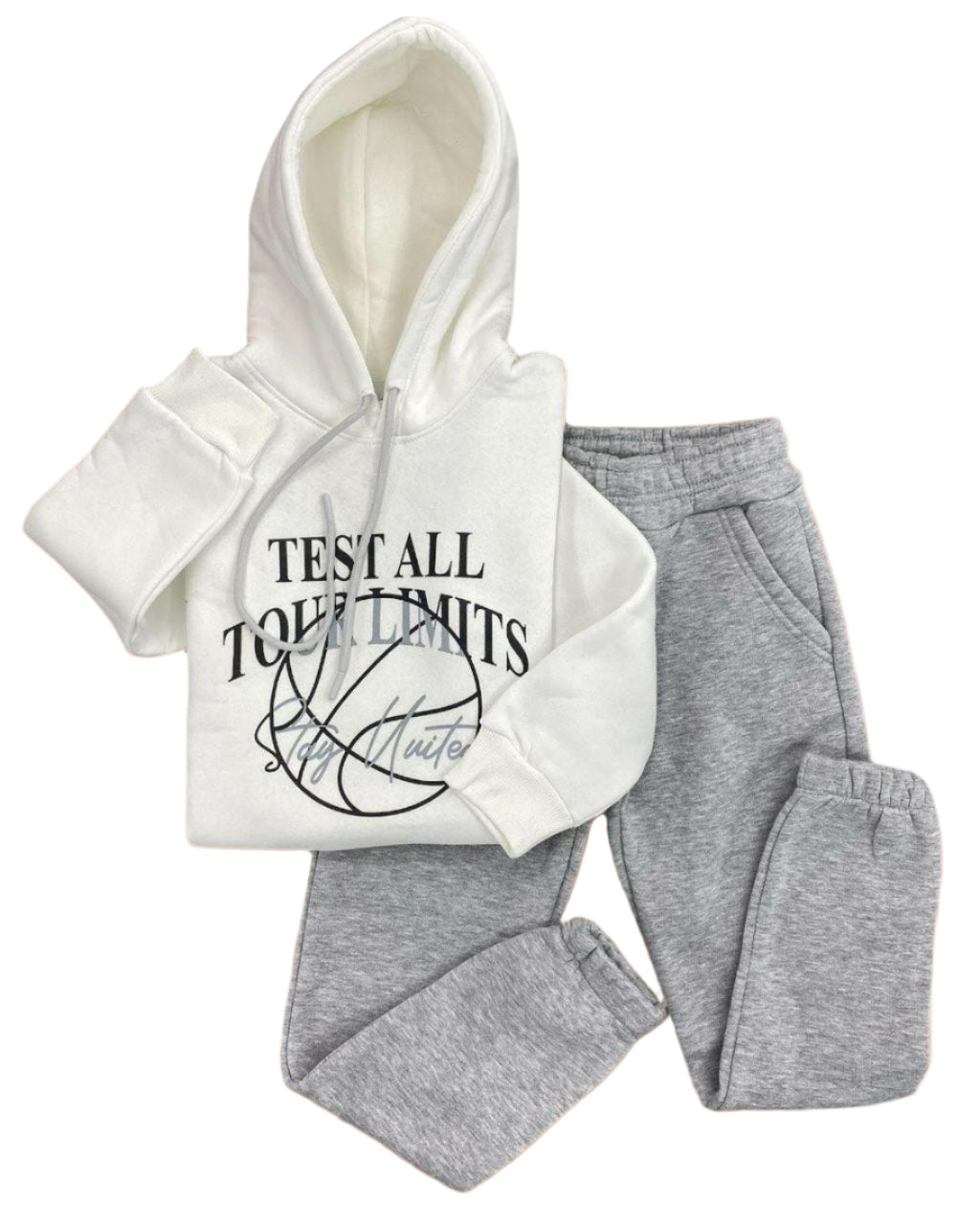 White Test All Tour Limits Jogging Set