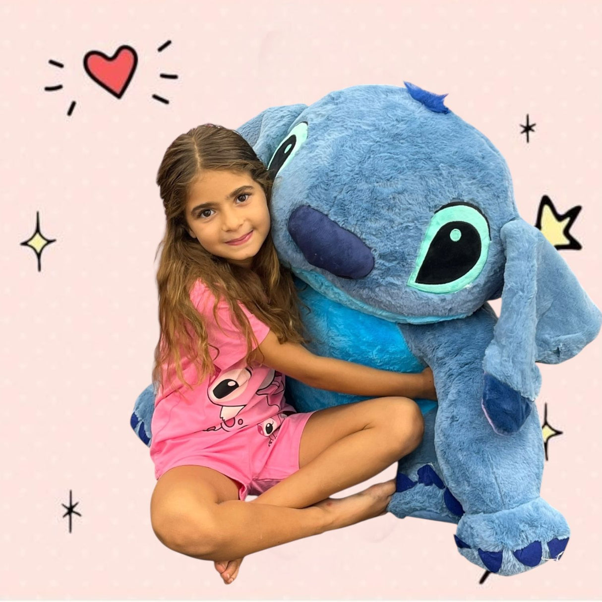 Large stitch plushie