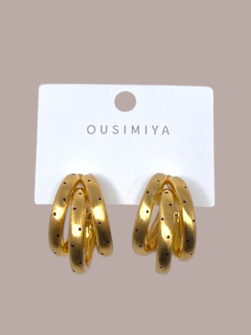 Polka dots earrings