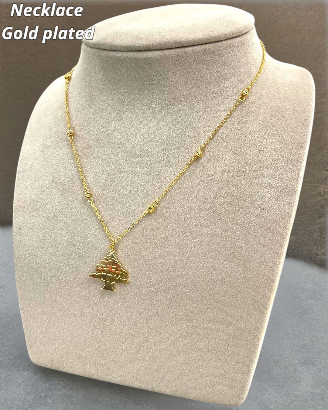 Cedar tree necklace