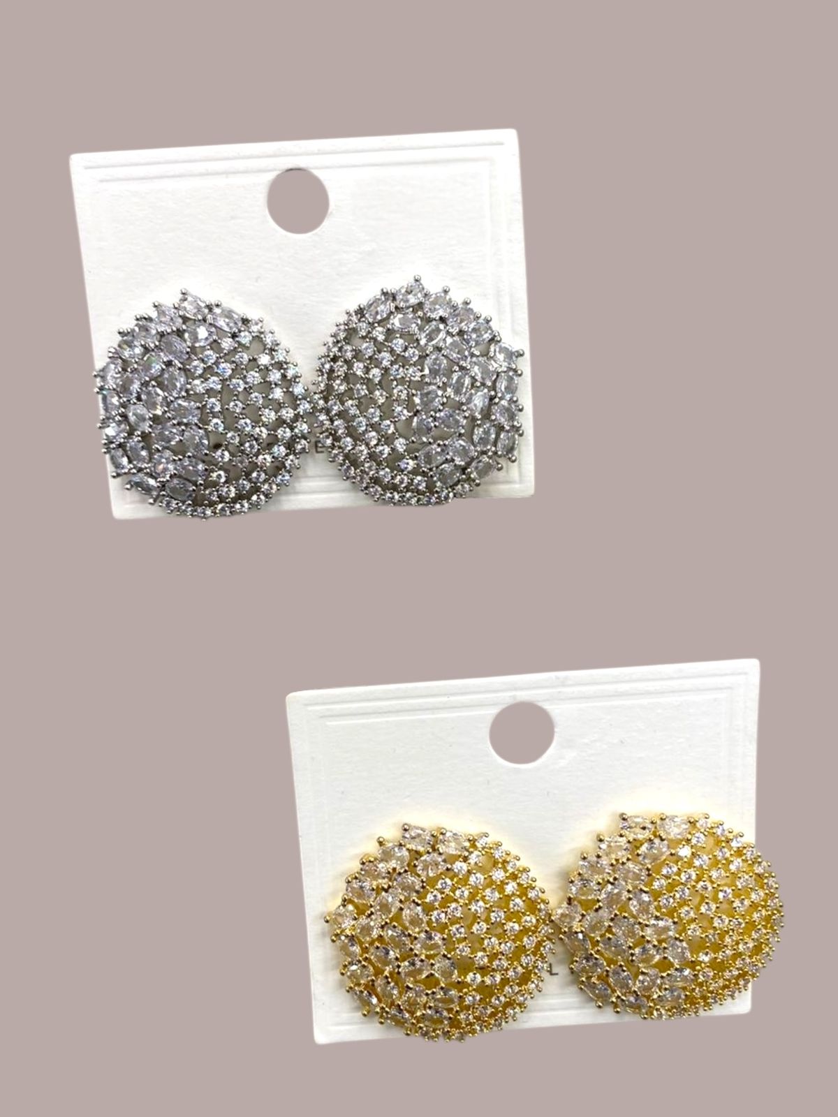 Big circle earring