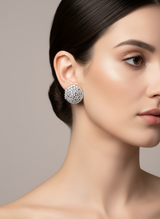 Big circle earring