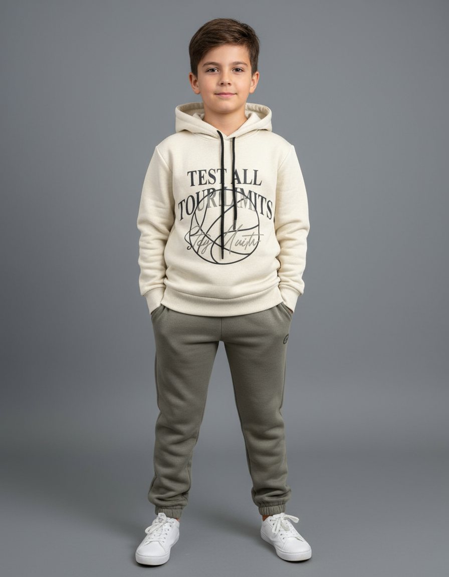 Beige Test All Tour Limits Jogging Set
