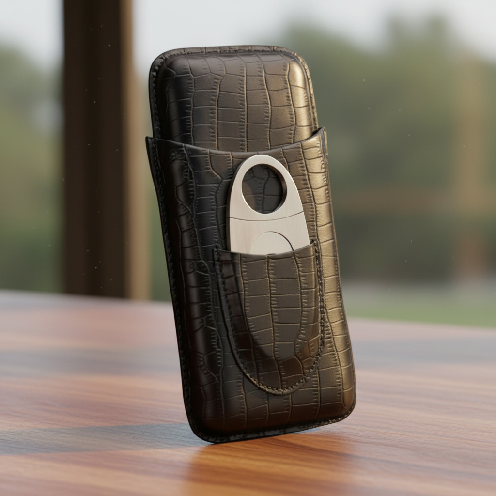 Leather Cigar Case