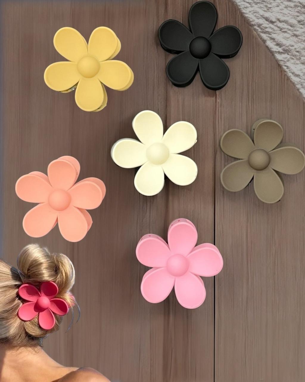 Flower Hair Clamps S-0