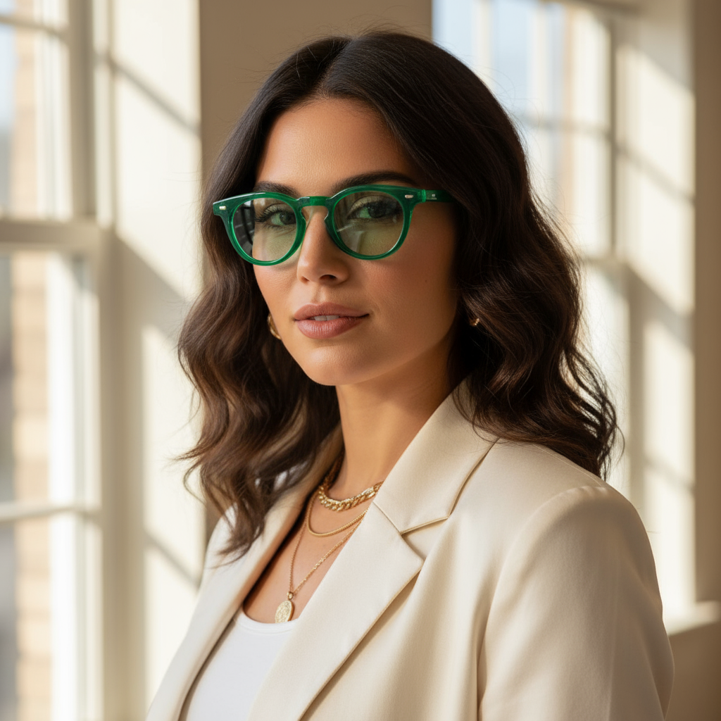 Clear glasses