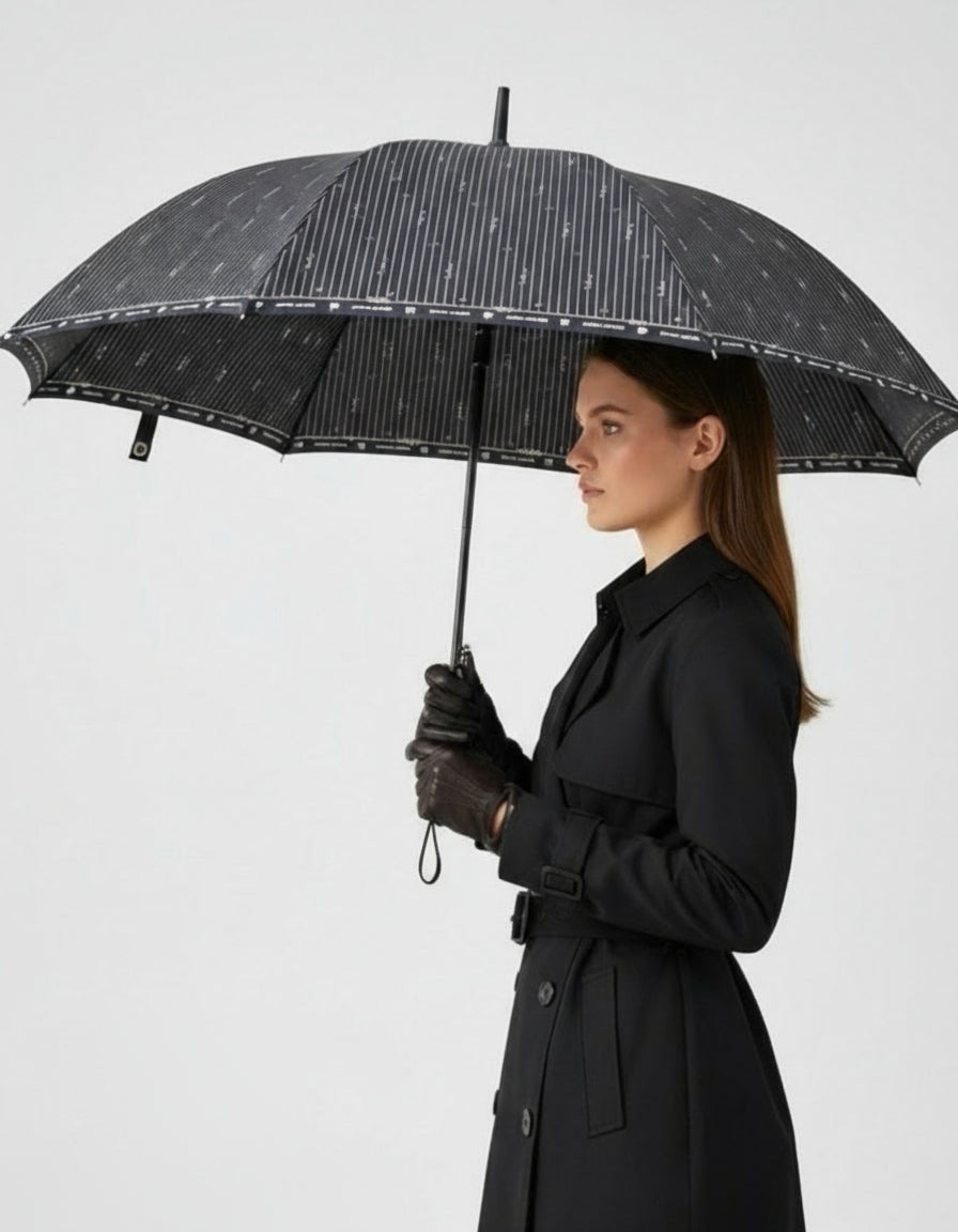 Black Designed Umbrella