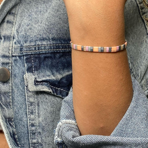 Rectangular Beads Bracelet