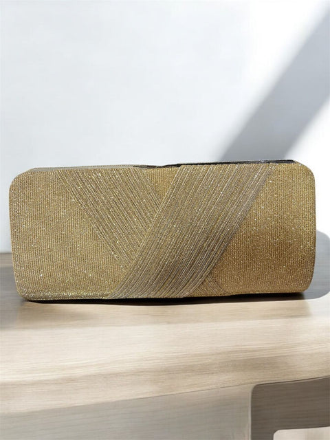 Gold Clutch Bag
