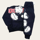 black Mickey Mouse Jogging Set 5
