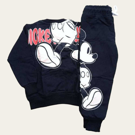 black Mickey Mouse Jogging Set 5