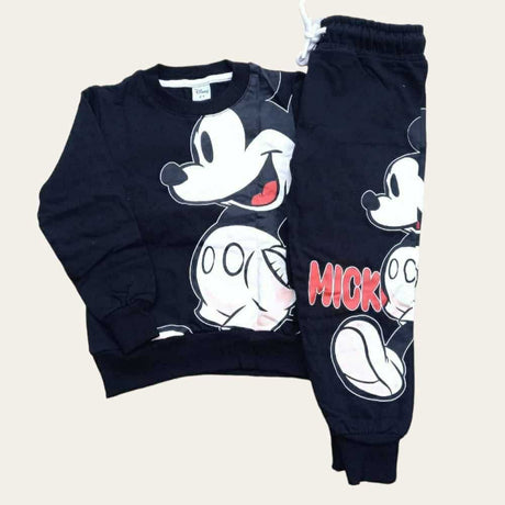 black Mickey Mouse Jogging Set 5