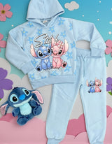 Stitch Hoodie Set Girl
