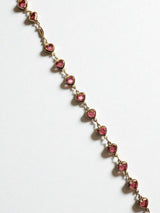 Hearts anklet