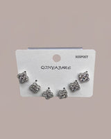 6 Earrings set