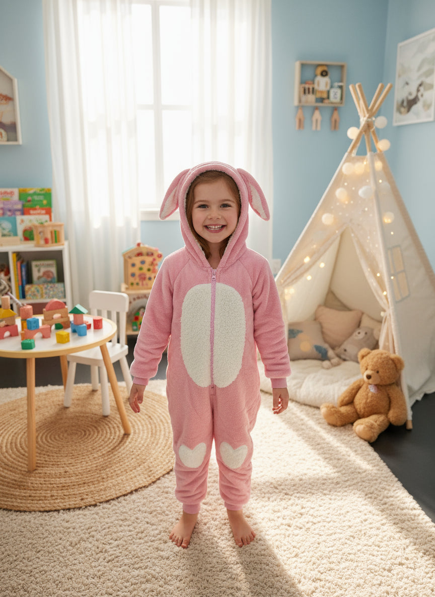 Pink Bunny Onesie