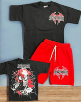 Spiderman shorts set