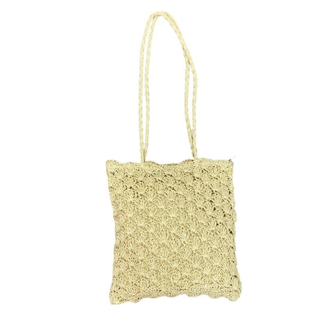 Straw Beach Bag