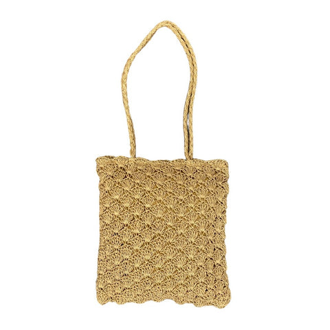 Straw Beach Bag