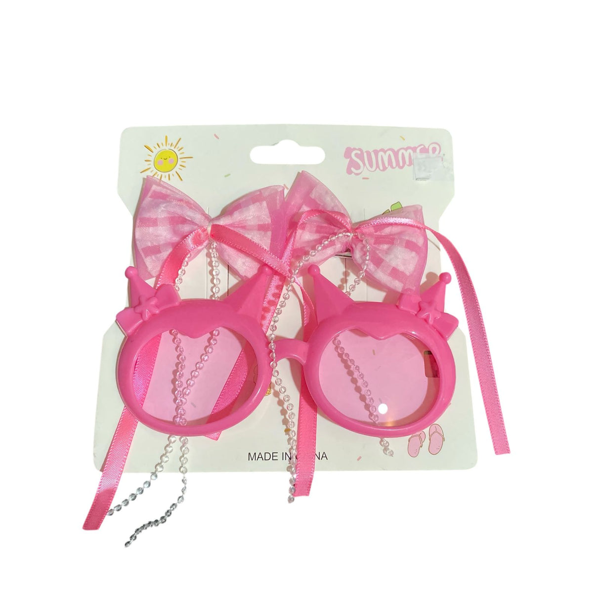 Sunglasses & hairclip set