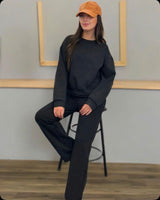 Black Comfy Jogging Set