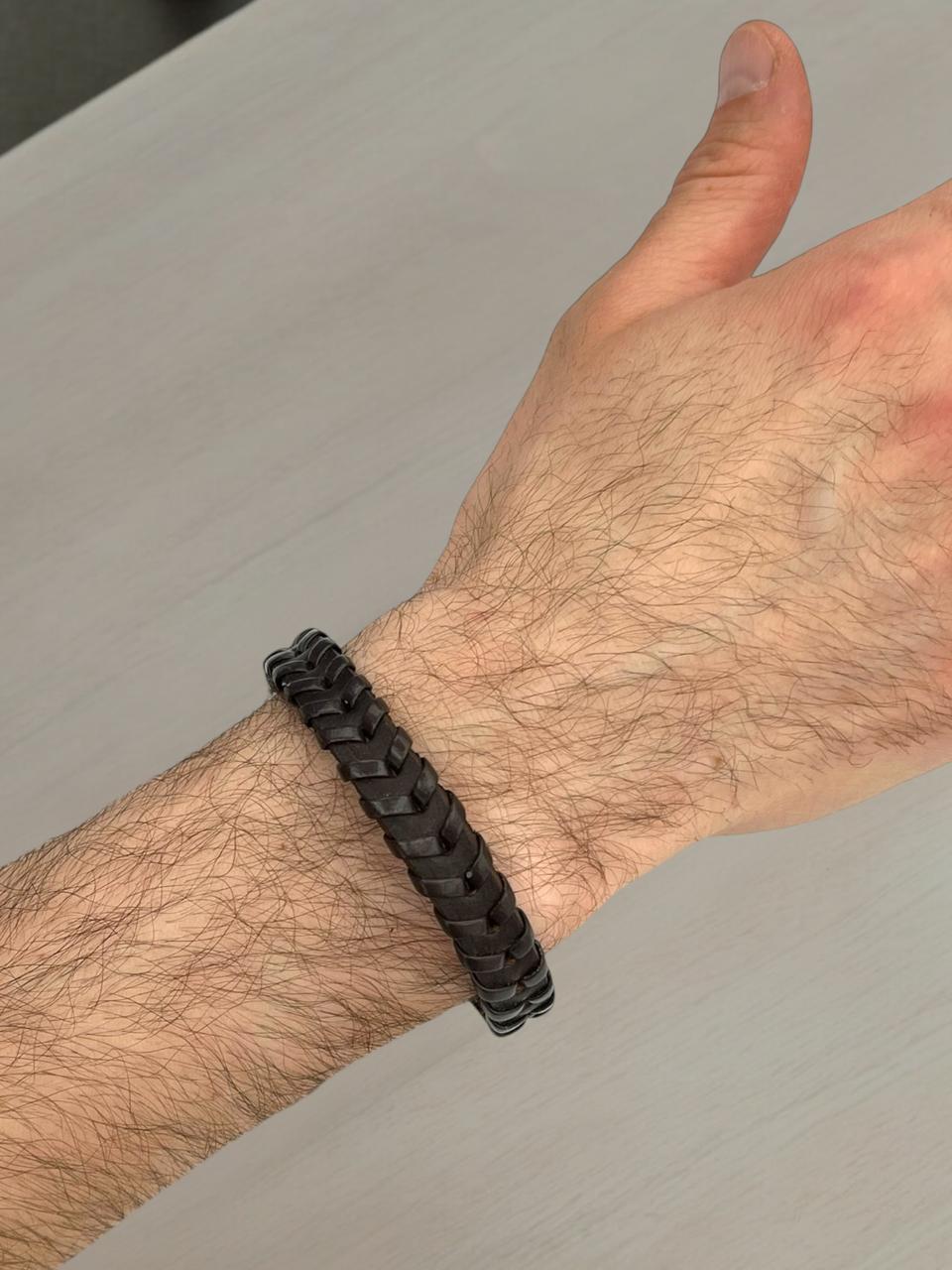 Brown Leather Bracelet 3