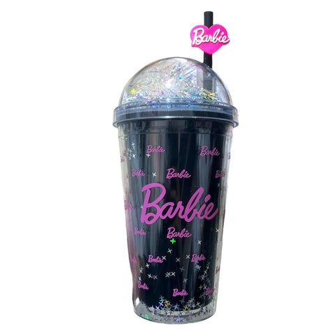 Black Barbie Confetti Dome Tumbler S-4